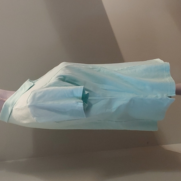 Riders by Lee Mint Green Golf Shirt Size Large - Picture 4 of 6